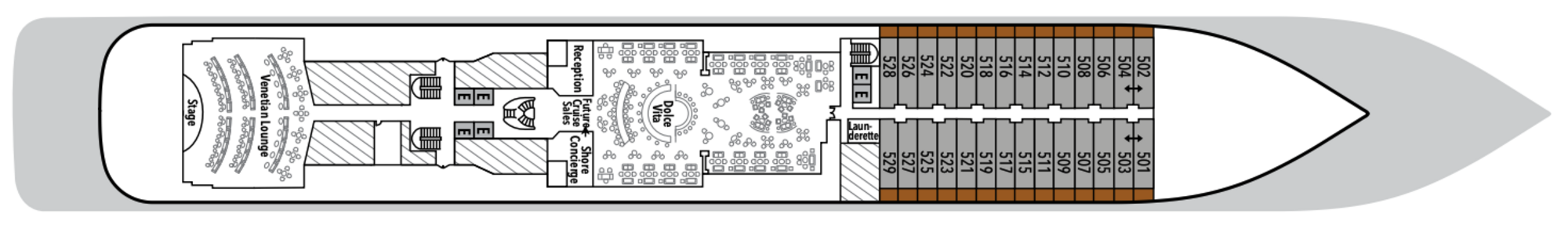 Deck 5 plan